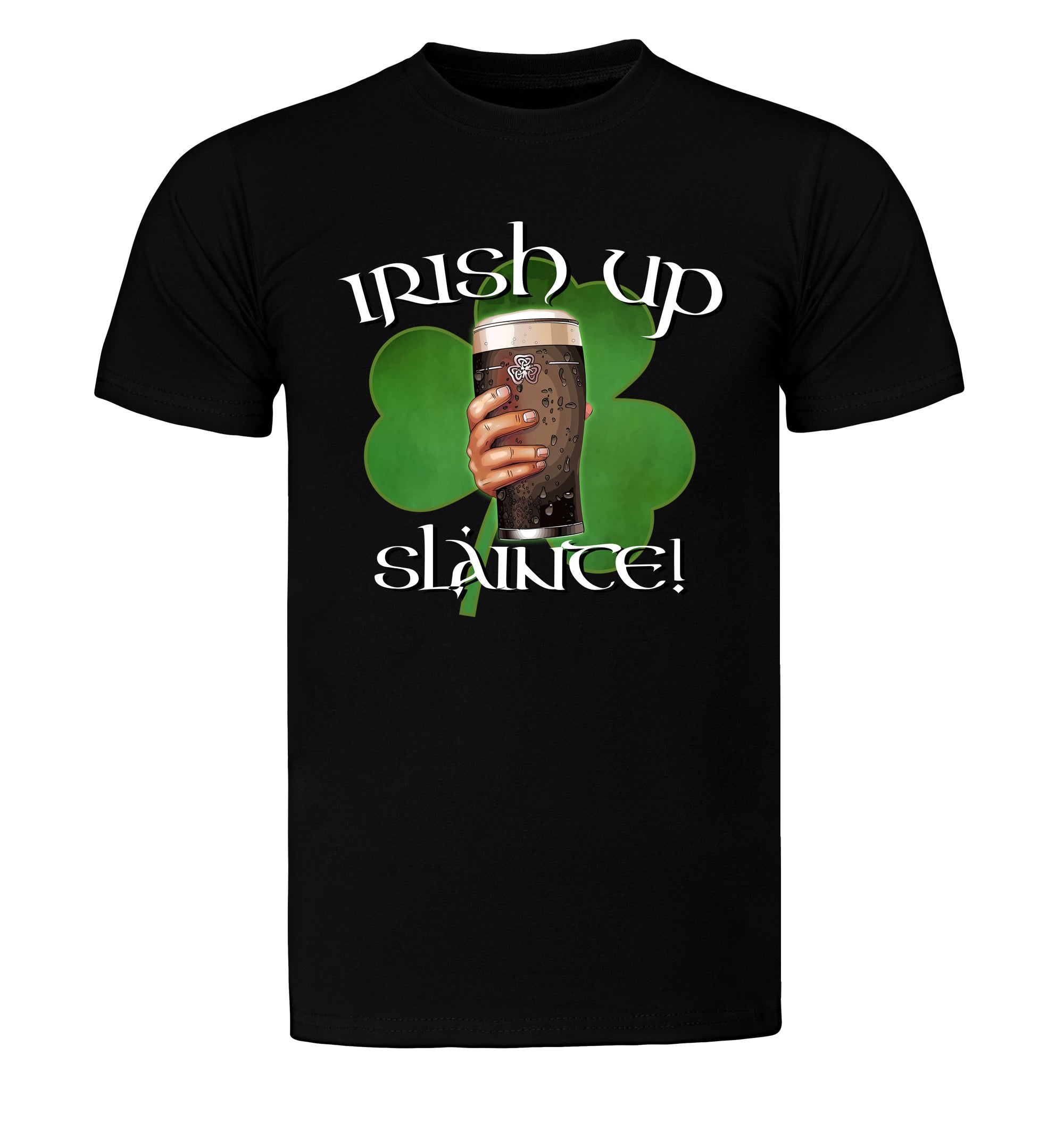 Casual black beer shirt perfect for pub crawls
