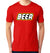 Red Beer Brick T-Shirt on Model