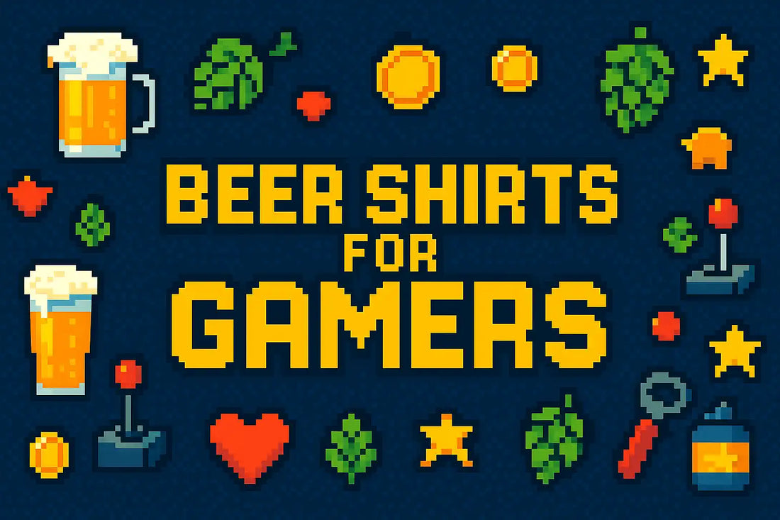 Beer Shirts For Retro Gamers