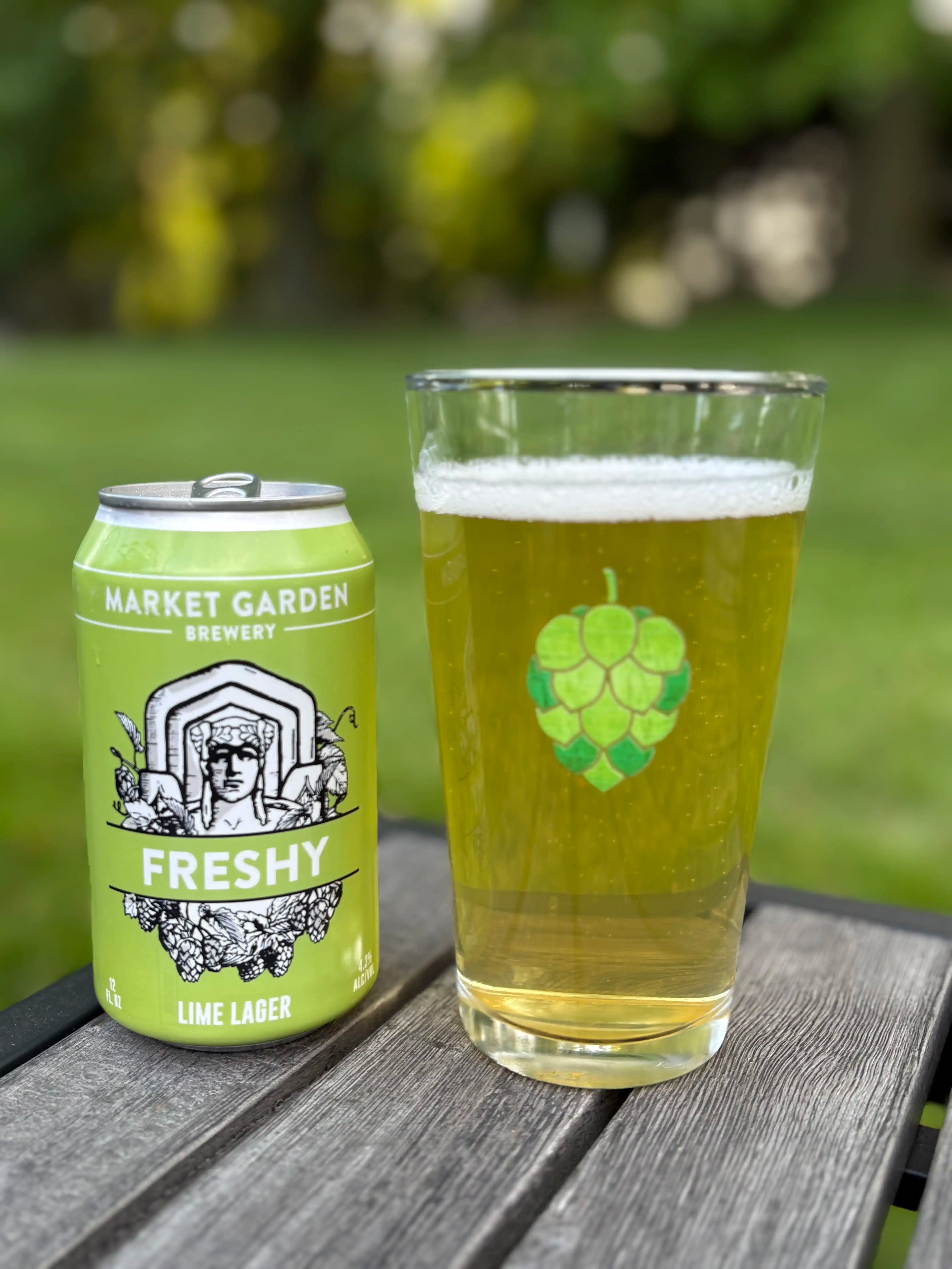 Tasting Tuesday: Freshy Lime Lager by Market Garden Brewing