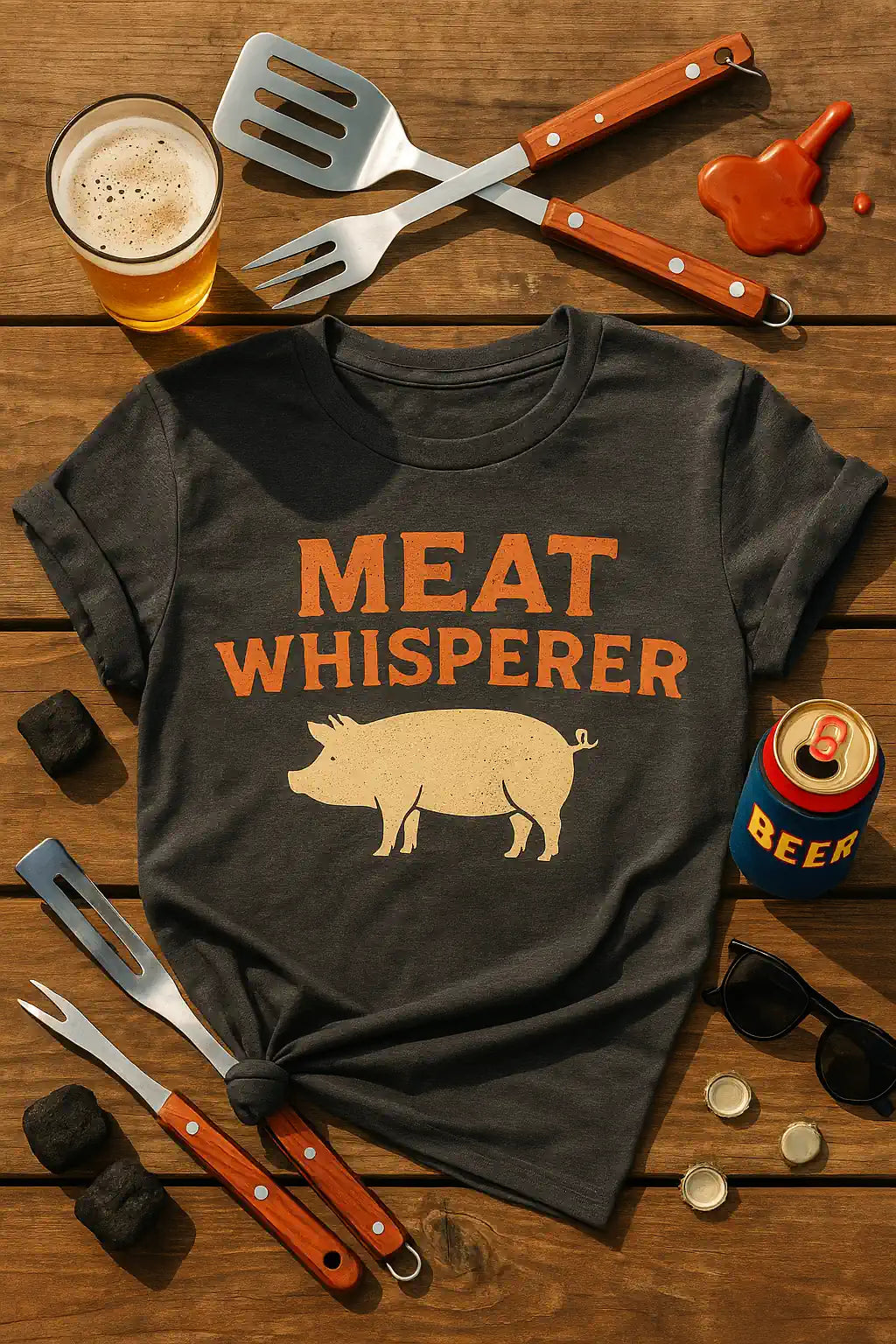 Wrapped & Roasted: How to Pair BBQ With Beer and a Shirt That Says "Meat Whisperer"