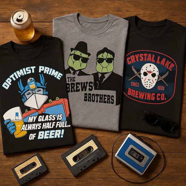 If You Recognize These Beer Shirts, Congrats—You’re Old Enough to Drink