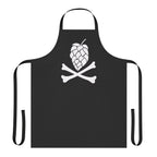 Hop and Crossbones Brewing Apron in Black