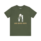 Unisex fit t-shirt for homebrewers and craft beer enthusiasts.