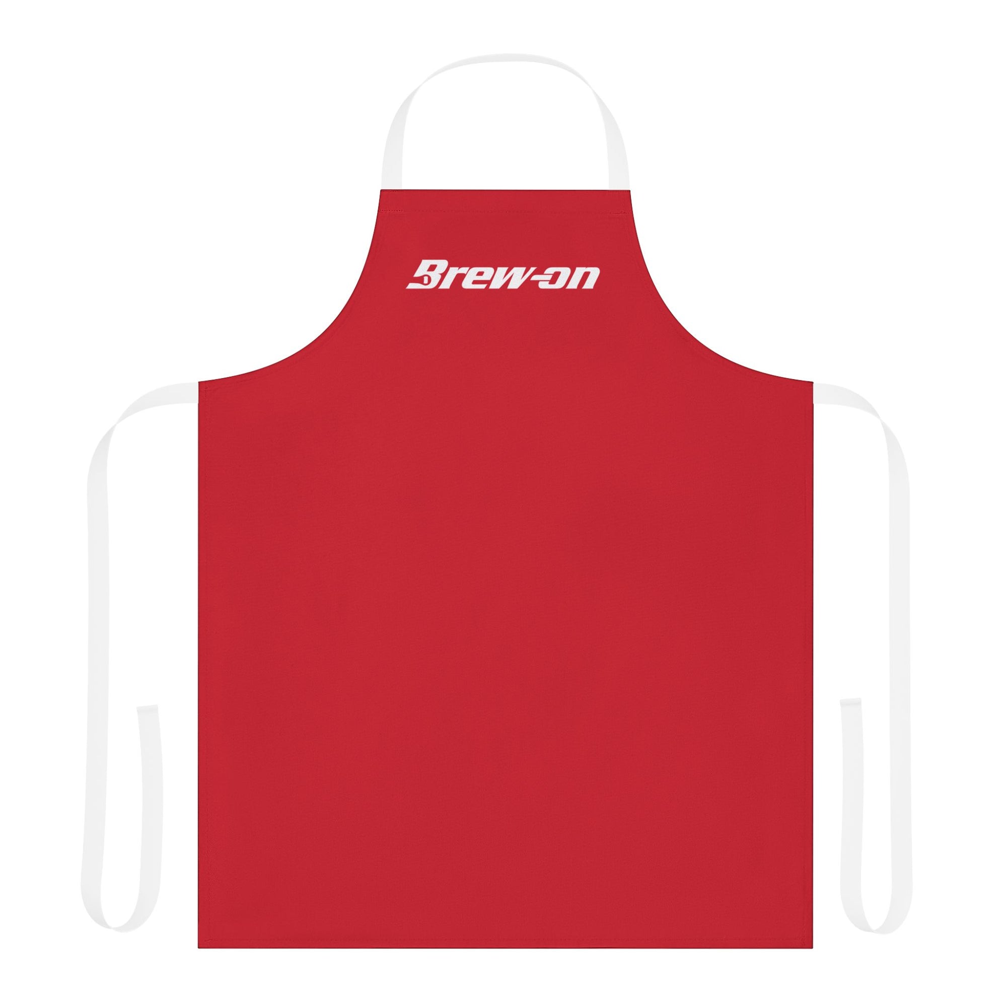 Brew-On Apron in Red
