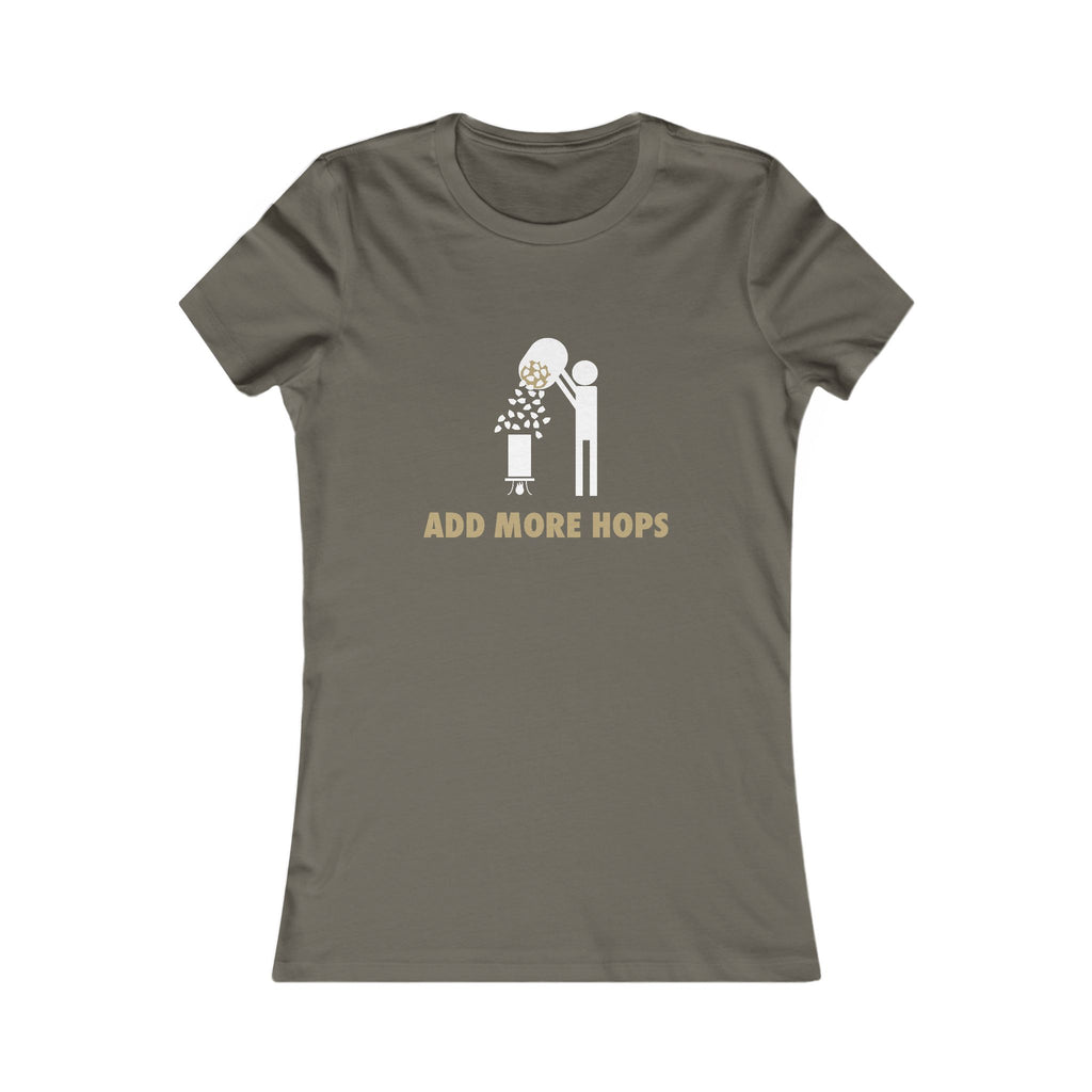 Flattering women’s fit t-shirt for craft beer lovers and homebrewers.