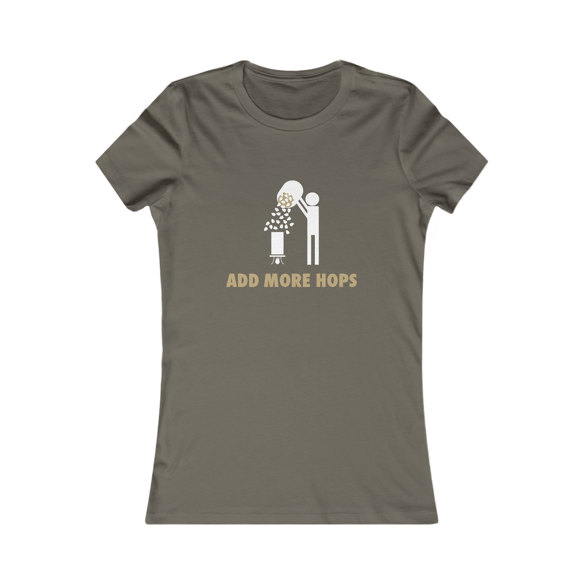 Flattering women’s fit t-shirt for craft beer lovers and homebrewers.