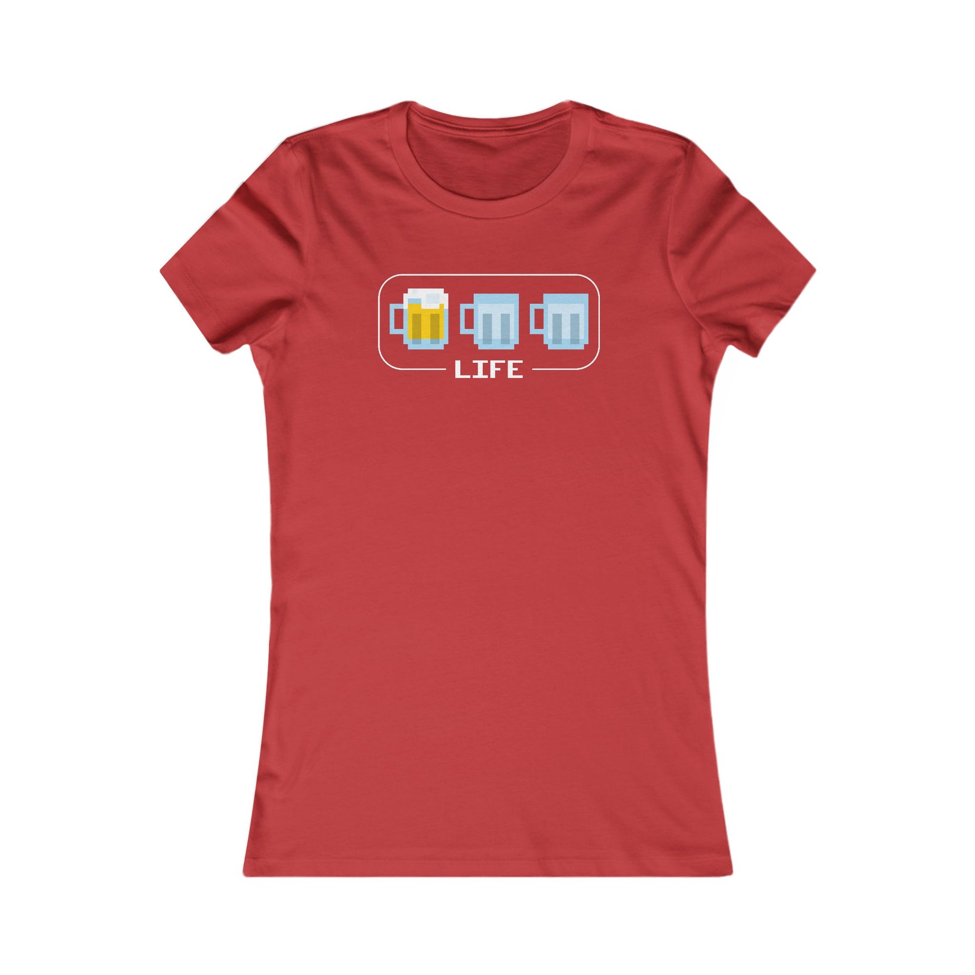 BrewSwag Beer Life Bar design, highlighting one remaining beer mug icon