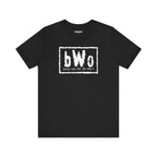 BrewSwag Brew World Order Beer T-Shirt in black with bold white bWO logo