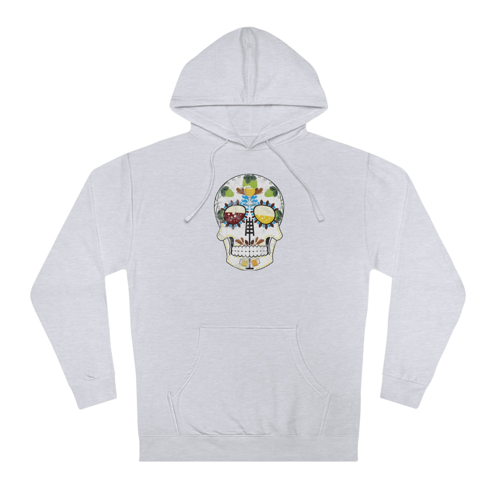 Brewer's Sugar Skull Craft Beer Hoodie | BrewSwag – Bold