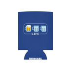 Fun, low ‘beer health’ design on BrewSwag’s Beer Life Bar can insulator