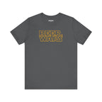 Grey tee reading Beer Wars across the chest, perfect for beer enthusiasts