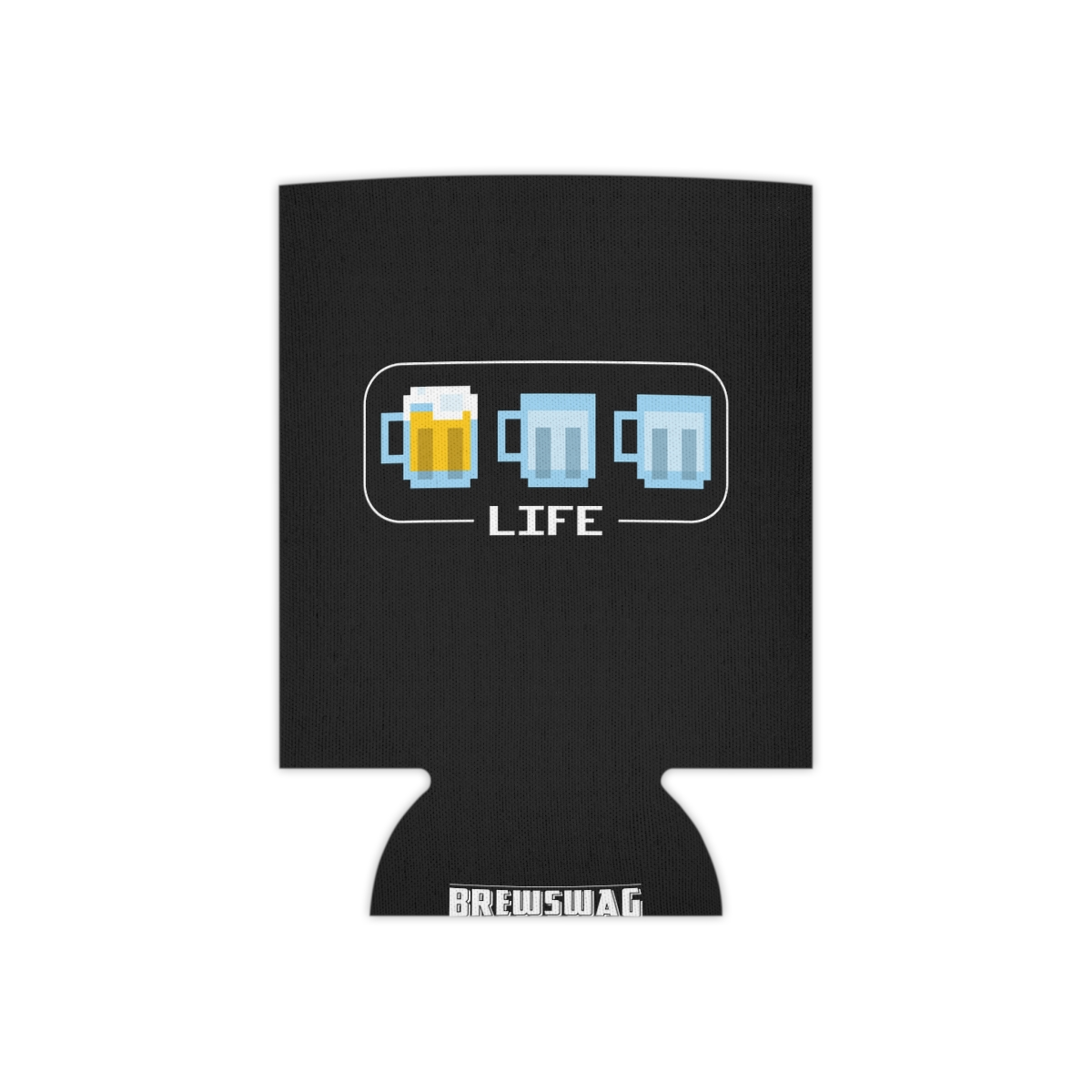 Keeps your beer chilled while adding nostalgia—Beer Life Bar design by BrewSwag