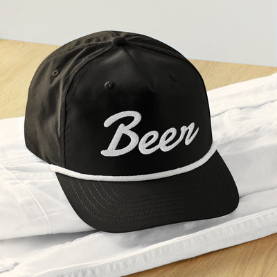 Lifestyle beer hat for breweries, barbecues, or casual wear