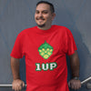 1UP Hop Cone on Red T-Shirt