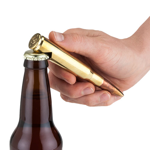 Authentic .50 Caliber Bullet Bottle Opener for Beer Drinkers