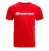 Red Brew-On Brewing Tools Beer T-Shirt Flat