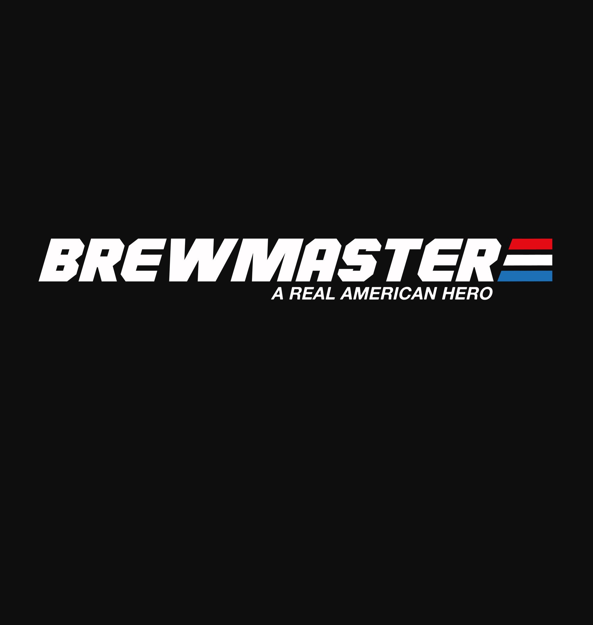 Front view of Brewmaster T-shirt celebrating homebrewing as an American pastime