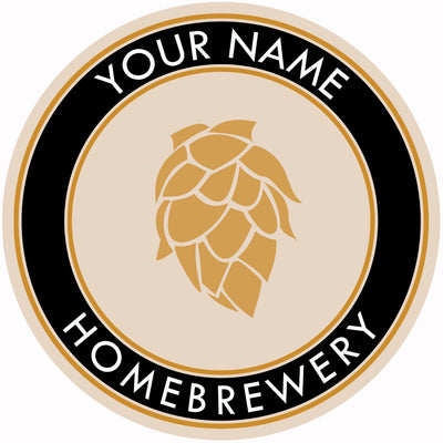 Your Name Here Hop Cone Beer Coaster