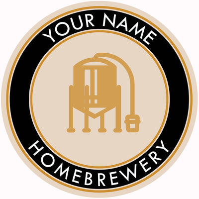 Your Name Here Conical Fermentor Beer Coaster