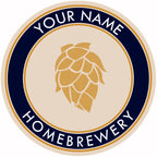 Your Name Here Hop Cone Beer Coaster