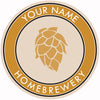 Your Name Here Hop Cone Beer Coaster