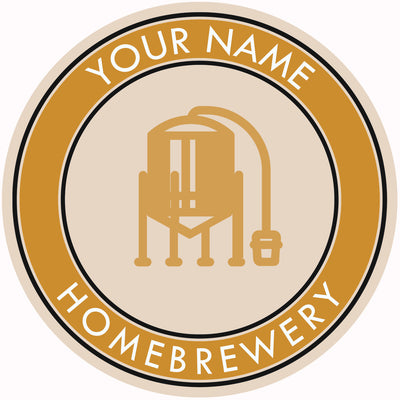 Your Name Here Conical Fermentor Beer Coaster