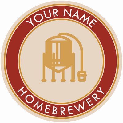 Your Name Here Conical Fermentor Beer Coaster