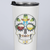 Detailed sugar skull design including hops, wheat, and beer mugs on a Polar Camel tumbler