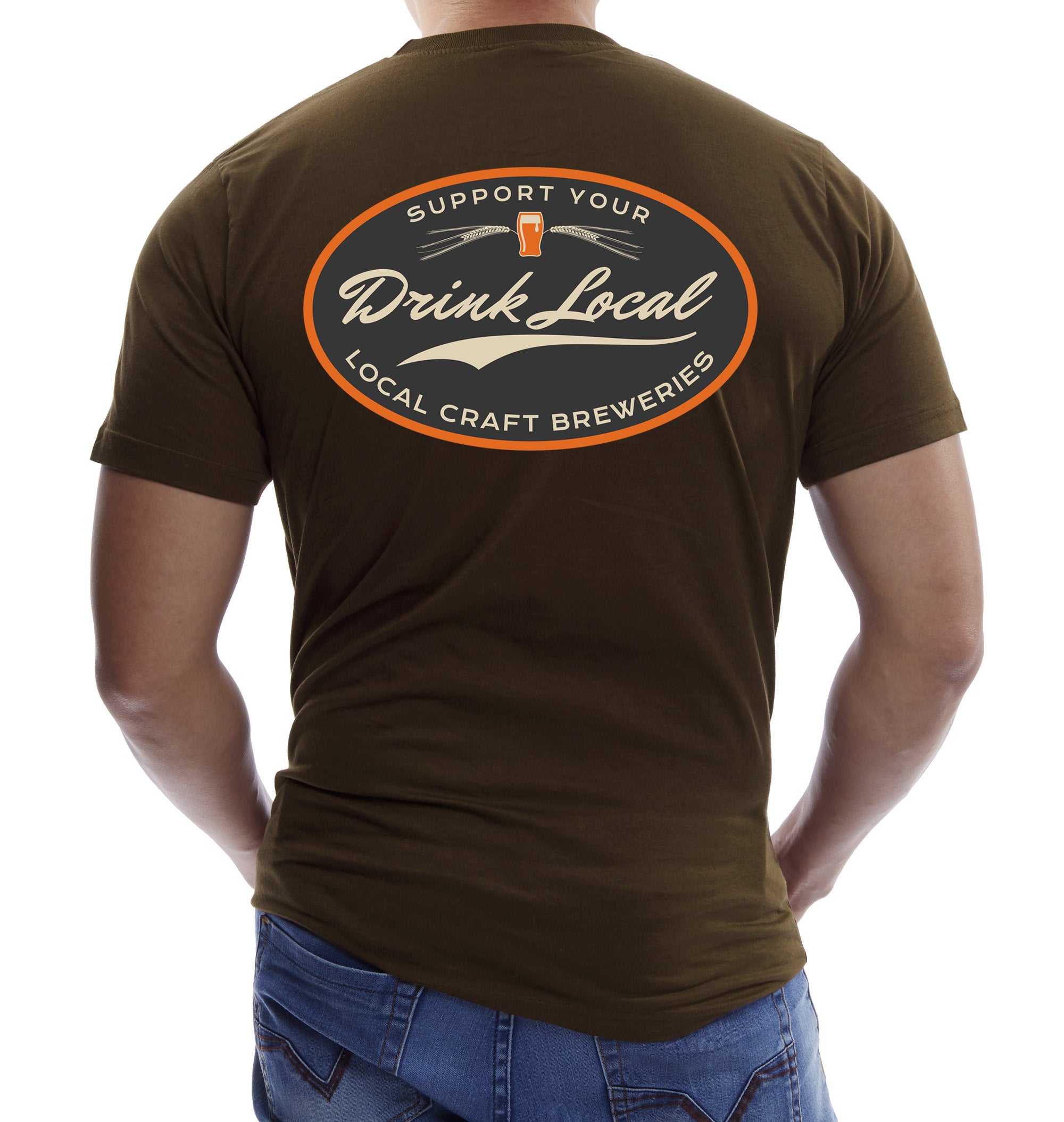 Drink Local Craft Beer T Shirt