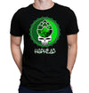 Hop Head Bottle Cap Skull Beer Black T-Shirt Standard Print