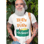 Dr. Seuss style hops on whimsical text t-shirt