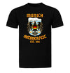 Black Munich Oktoberfest Eagle Beer T-Shirt Flat