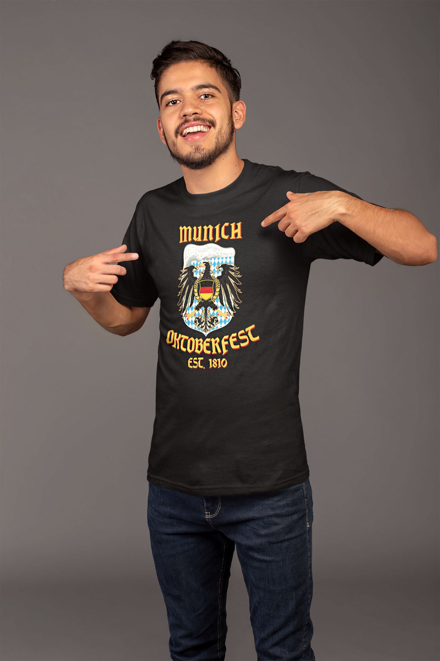 Unisex ringspun cotton shirt for Oktoberfest celebrations