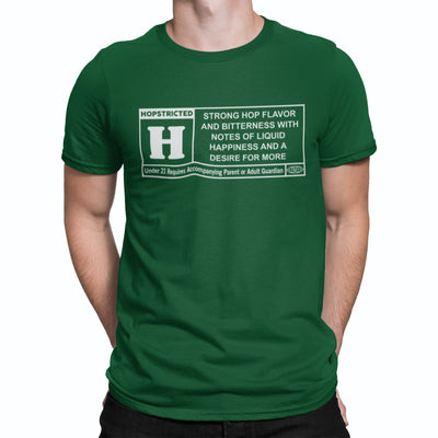 Green Rated H for Hops Beer T-Shirt