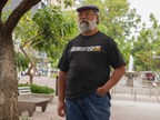 Unisex black tee reading Biermeister across the front for homebrewers