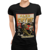Ales from the Crypt Beer Black T-Shirt on Female Model