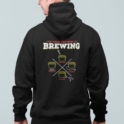 The Four Methods of Homebrewing Craft Beer Zip Up Hoodie