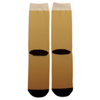 Cheers Craft Beer Socks featuring international toast words and black toe/heel