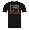 Hop Invaders Beer Black T-Shirt Flat