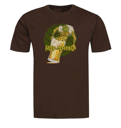 Brown Hop-Thing T-Shirt Flat