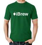 Front-facing iBrew Homebrewer craft beer t-shirt