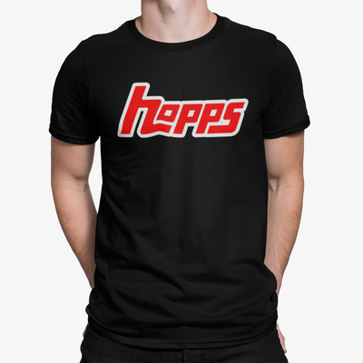 Hopps Homebrewing Craft Beer Black T-Shirt