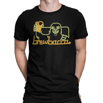 Brewbacca Beer Wars Black T-Shirt