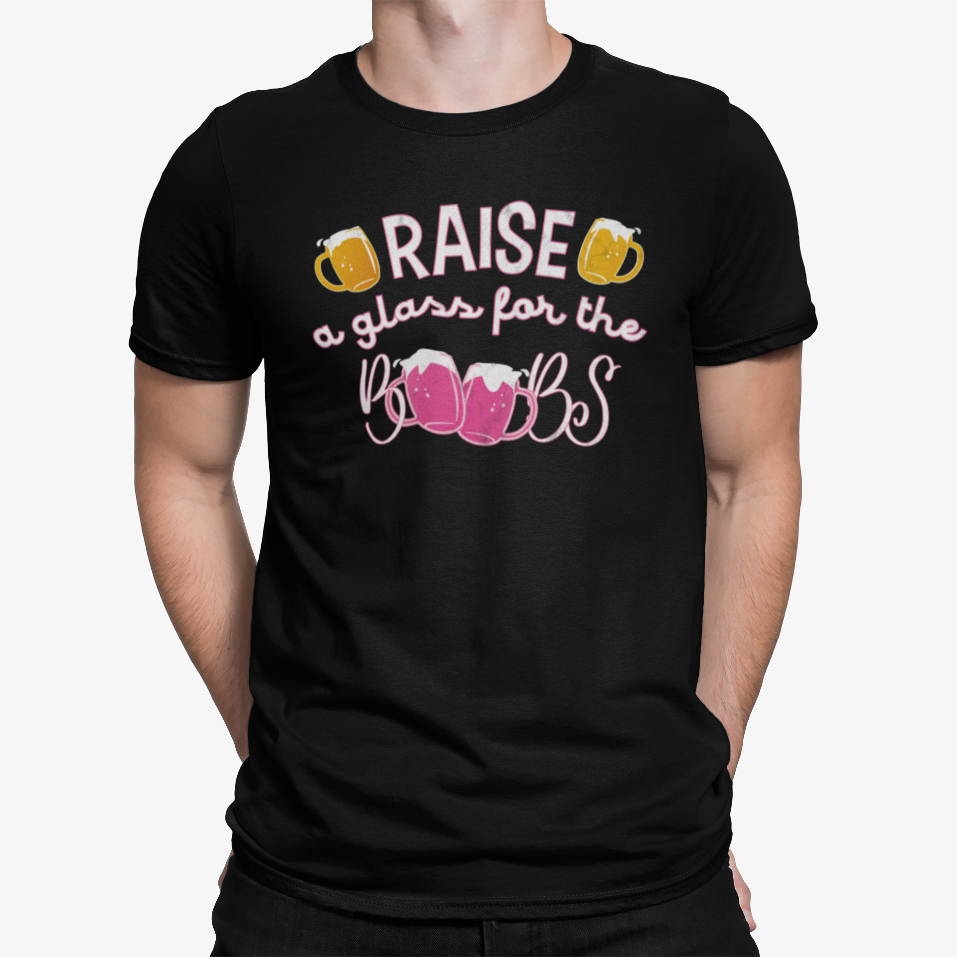Funny breast cancer hot sale shirts for guys