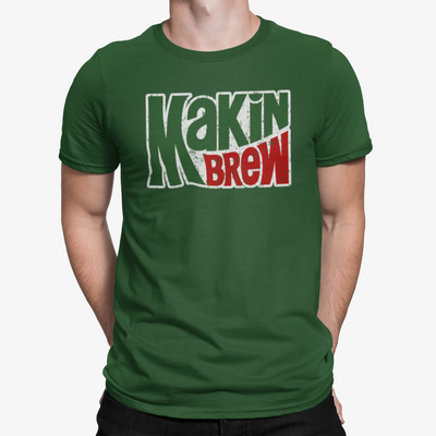 Makin' Brew Craft Beer Homebrewing T-Shirt