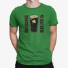 Green Hello Darkness My Old Friend Stout Beer T-Shirt