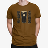 Brown Hello Darkness My Old Friend Stout Beer T-Shirt