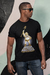 Black Brewmasters of the Universe Homebrewing T-Shirt Model Shot