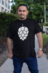 Hop Cone Beer T-Shirt Black Action Shot